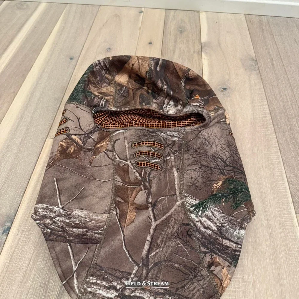 Realtree camo balaclava with mesh vents